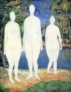 Kazimir Malevich Bathers, oil painting artist